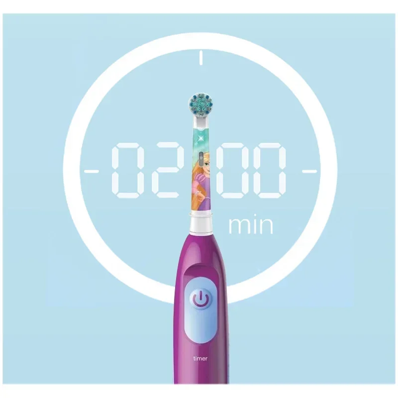 Children's Electric Toothbrush with Soft Bristles and Timer