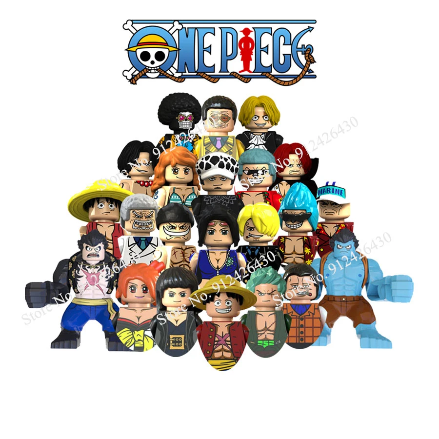 XP235 XP236 Anime Series Luffy Big Minifigure – Joy Bricks