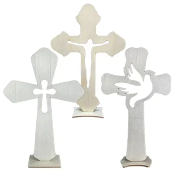 Rustic Wooden Baptism Crosses 1