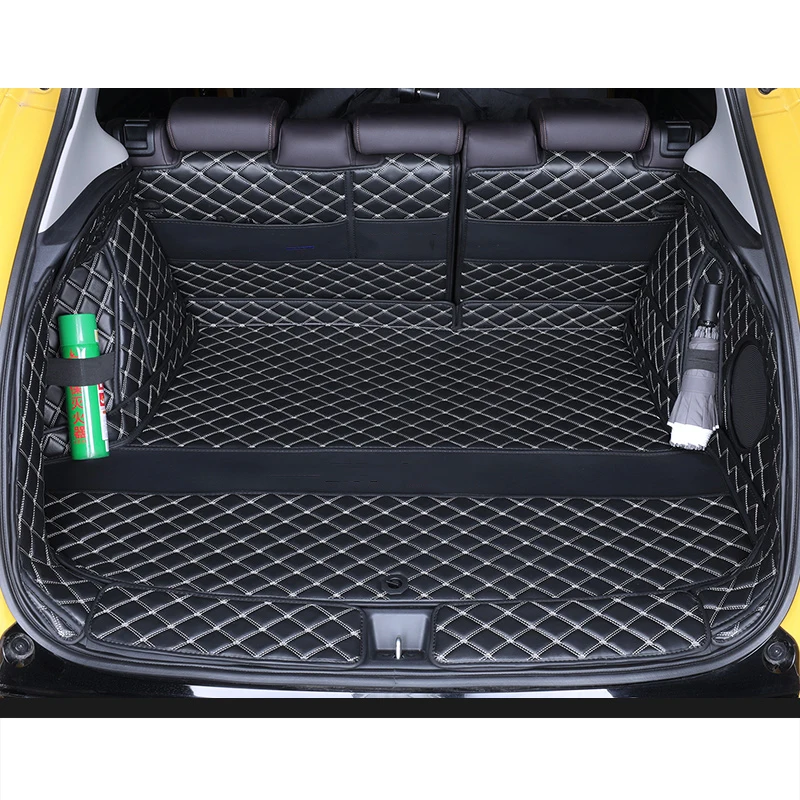 

For Honda Zr-v Leather Car Trunk Mat Cargo Liner 2022 2023 2024 Zrv Boot Pad Carpet Cover Protect Cushion Mats Accessories Auto