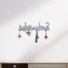 1pc Wood Keychain - Islamic Wall Home Decoration Hook 4