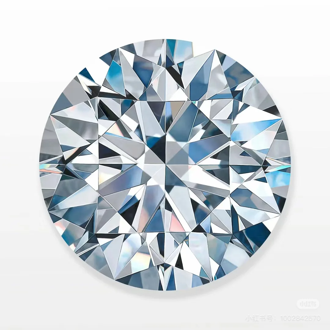 100% 진짜 D VVS-VS 랩그로운 다이아몬드 0.2ct5.5ct HPHT 3EX 컷 루스 다이아몬드 도매 라운드 다이아몬드 (IGI GIA 인증서 없음)