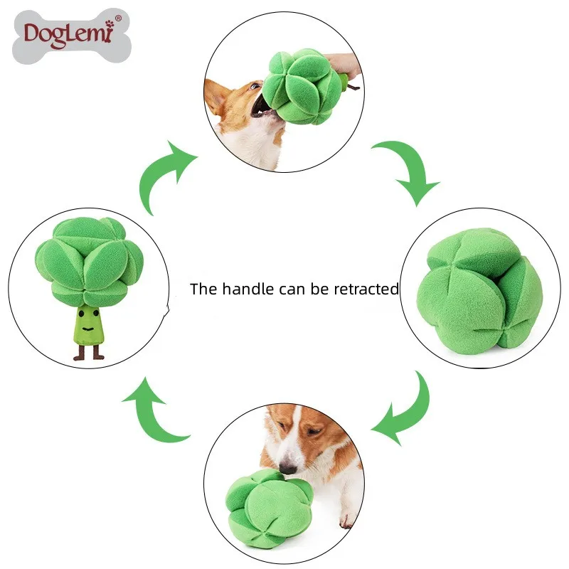 1 Piece Dog Sniffing Ball, Interactive Dog Toy Ball, Brain Stimulation  Puzzle Toy For Dogs, Enrichment Game Feeding Slow Eating Stress Relief Toy,  Diameter 20cm, Suitable For Small, Medium And Large Dogs (