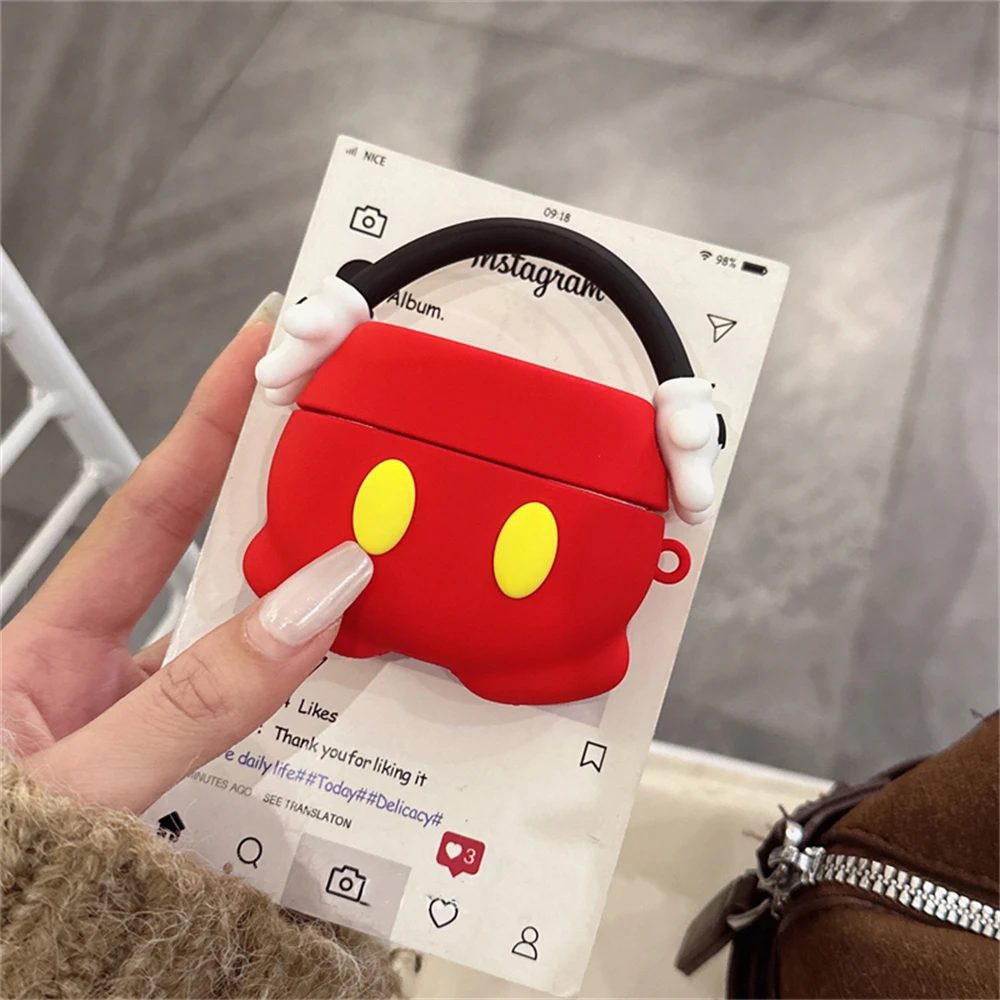 3D Cartoon Disney Mickey Case for Apple AirPods Pro Case