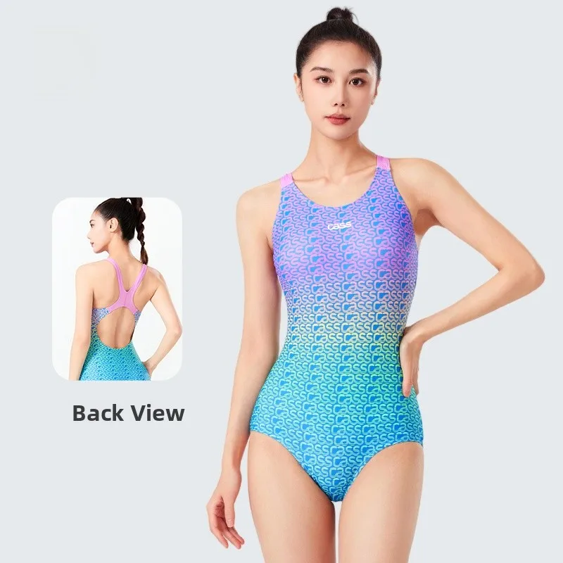 Women's Sportswear Swimsuit One-Piece e High-End Sensation 2025 New Speed Cetition Swimming Costume Gym Special