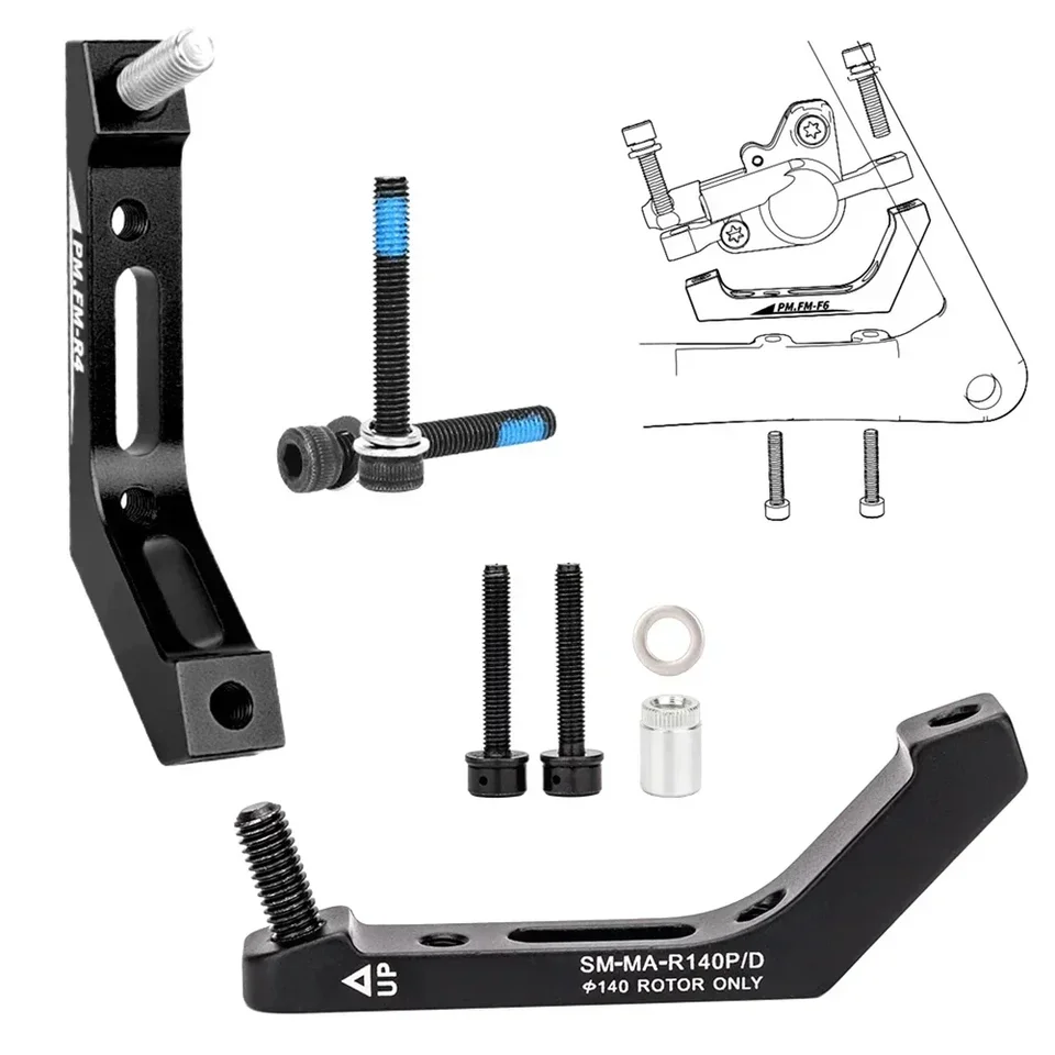 Fahrrad Scheibenbrems Adapter 180mm 203mm PM/IS Für Shimano
