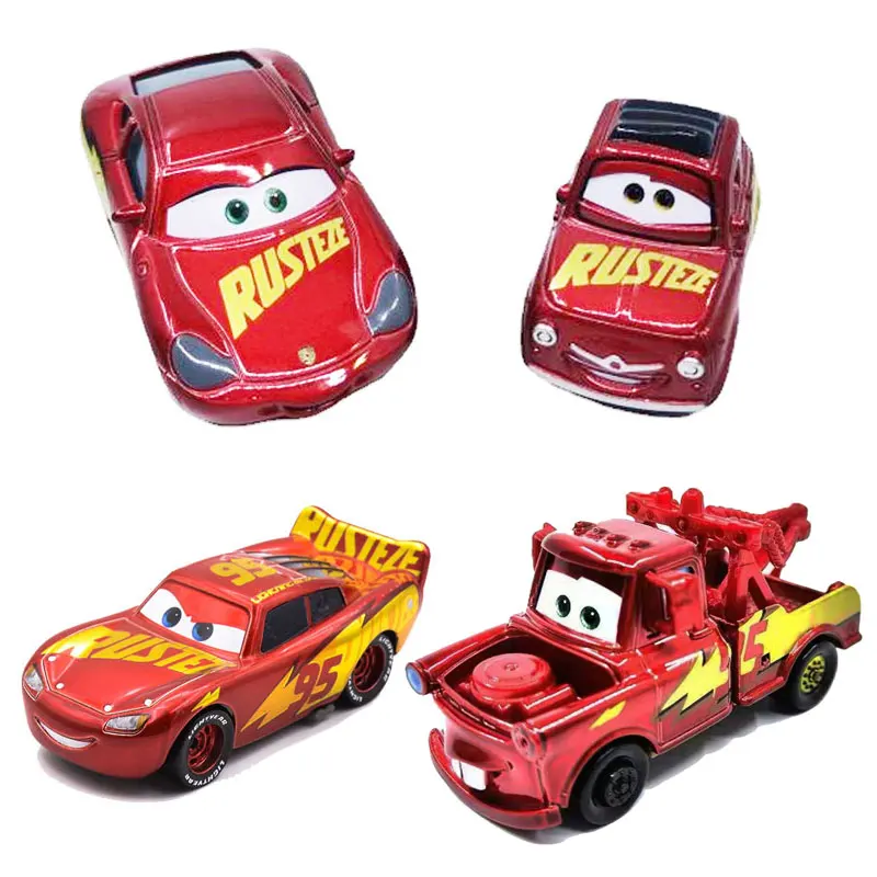 lightning mcqueen and mater and sally