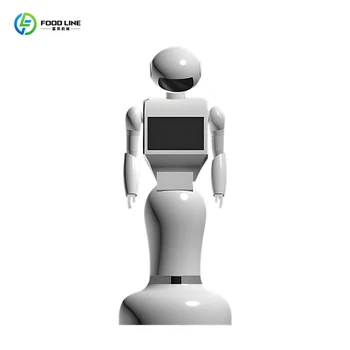 Ricevimento robot di accoglienza personalizzato Robot di servizio umanoide di benvenuto