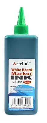 500ml 화이트보드 마커 펜 잉크 보충제 수성 지울 수 있는 환경 친화적인 충전 솔루션 검정 빨강 녹색 파랑