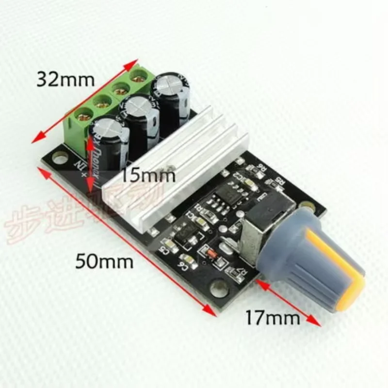 DC 6V-28V 9V 12V 18V 24V 3A PWM DC Motor Pump Speed Controller Speed Regulator