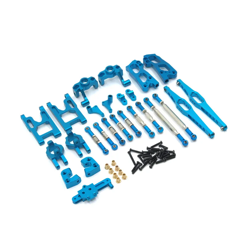 For Wltoys  1/12 12423 12427 12428 Flyover RC car accessories Metal upgrade Set of 10 Suit Upgrades Parts Accessories 4