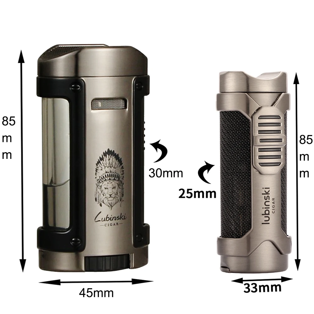 Coffret Briquet et Coupe-Cigare LUBINSKI