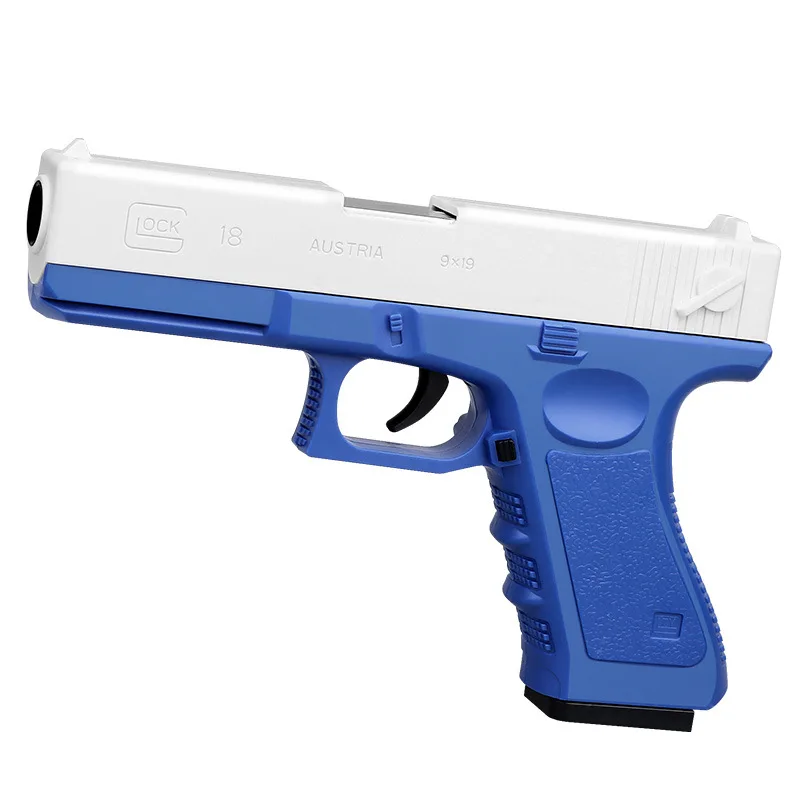 G17 Soft Bullet Toy Gun Shell Ejection Foam Darts Blaster Pistol Desert Eagle Airsoft Gun with Silencer Gift for Kid Adult 6