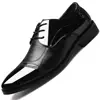Men's Dress Shoes Business Oxfords Patent Leather Dress Shoes Classic Loafers Formal Derby Shoes For Men 1