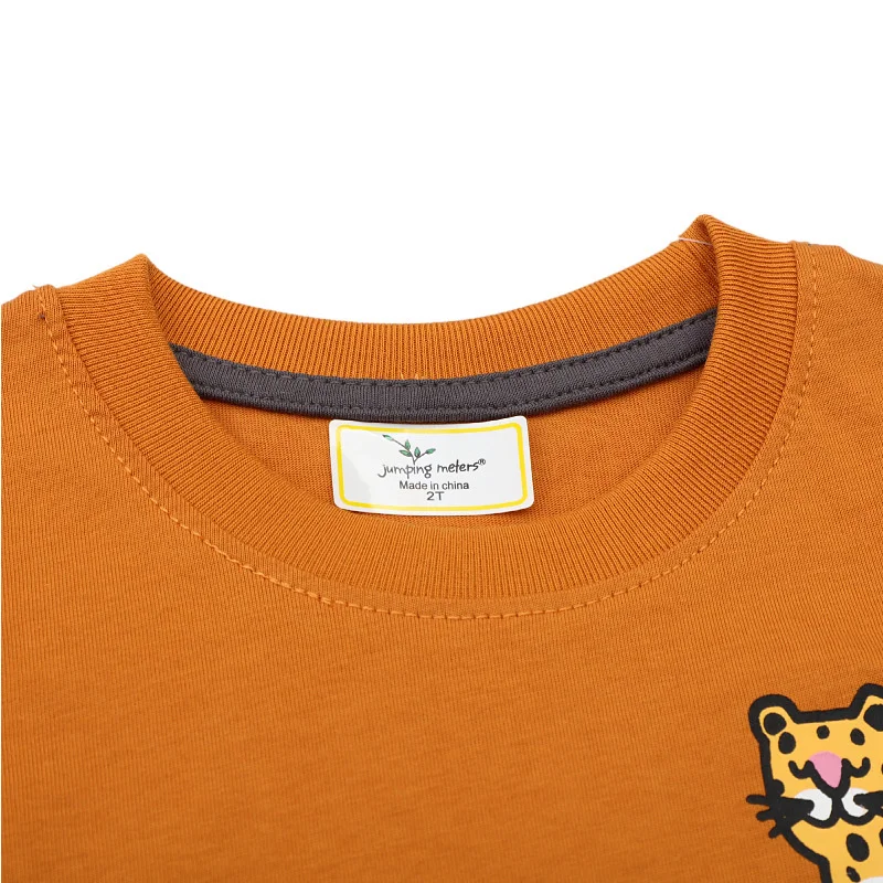 Jumping Meters 2-7T New Arrival Summer Boys Girls Tees Animals Tshirts Print  Kids Tops Cotton Fashion Baby Clothing 3