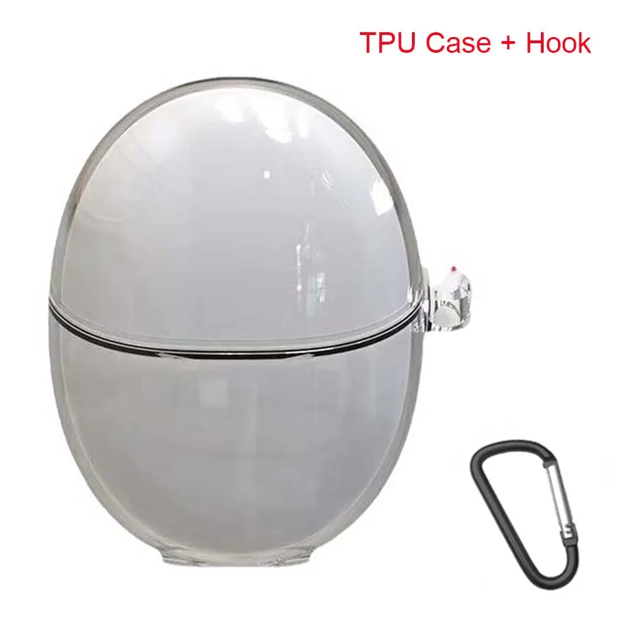 Transparent Protective TPU Case for Wireless Earbuds