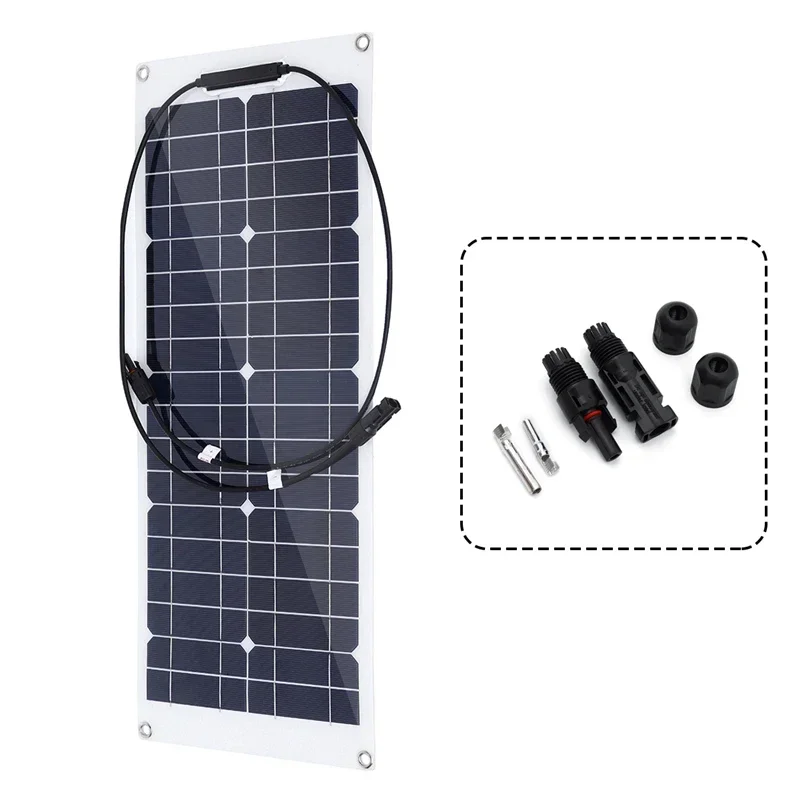 

2pcs 300W Portable Solar Panel Waterproof Fast-charging Solar Cells Emergency Charging Outdoor Battery Charger For Car Yacht RV