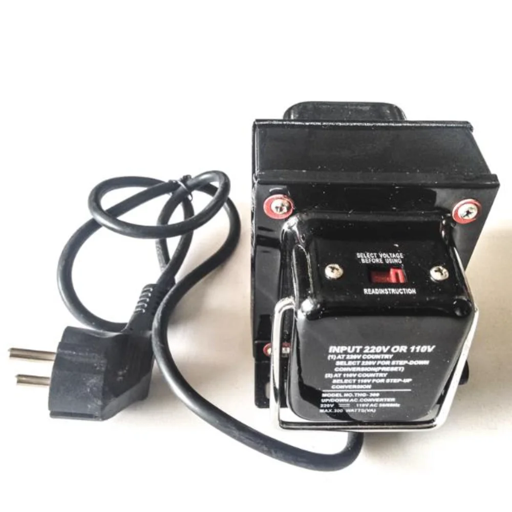 

Portable bidirectional transformer dual power voltage converter