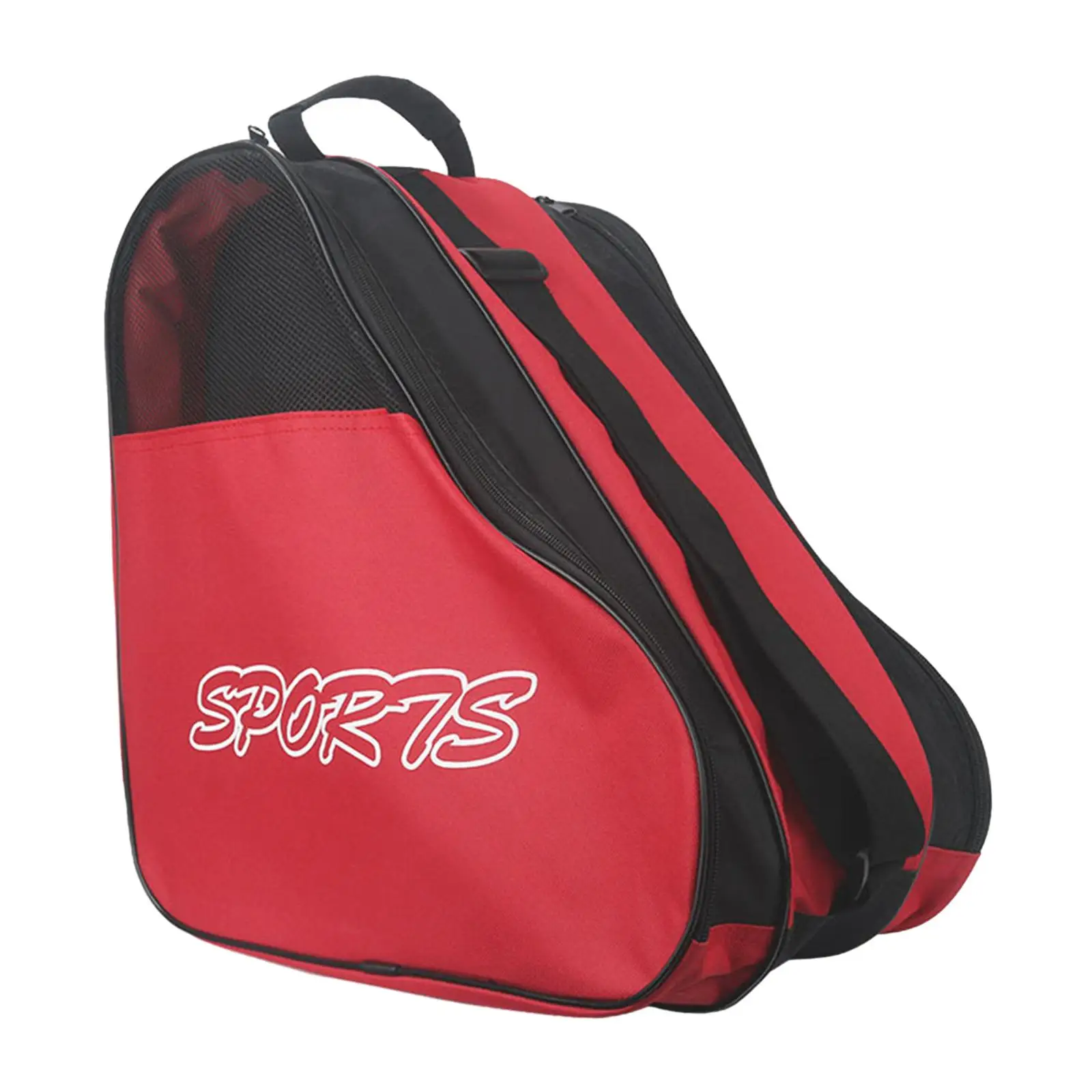 Roller Skates Bag Skates Storage Bag Adjustable Shoulder Strap Large Capacity Skating Shoes Bag for Boys Kids Outdoor Sports