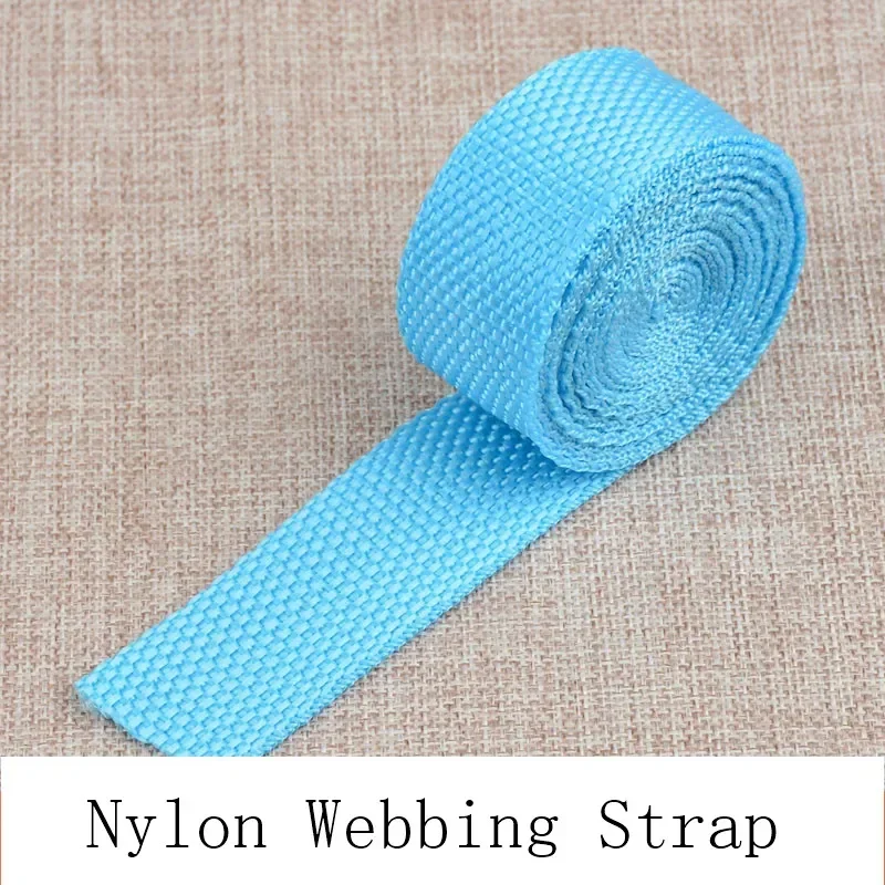 Heavy Duty Durable Nylon Webbing Strap for Indoor/Outdoor Gear and DIY Projects, 5 Yards
