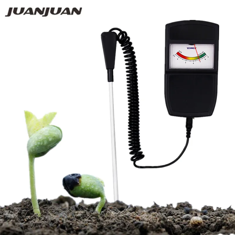 

Soil Meter PH Measuring Instrument Soil Tester Pointer Monitor Pointer Type Acid Alkali Meters for Garden Soil pH Tools