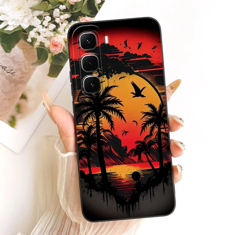 Cute Cartoon Candy Color Anti-Slip Silicone Phone Case with Lens Protection