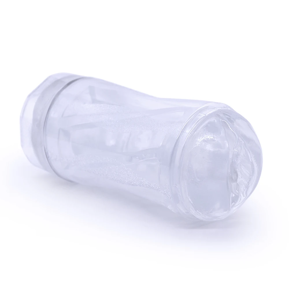 Male Masturbator Cup Soft Pussy Anal Sex Toys Transparent Vagina Adult Endurance Exercise Sex Products Vacuum