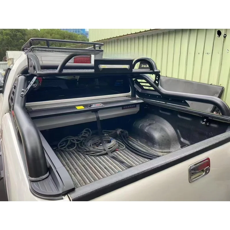 고품질 블랙 스포츠 롤바 브래킷 레인저 D맥스 NP300 픽업 트럭 베드 4X4 OEM ODM 고밀도