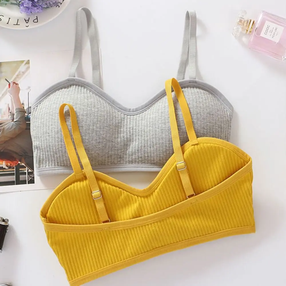 Polyester Cotton Women Sports Bra Breathable Seamless