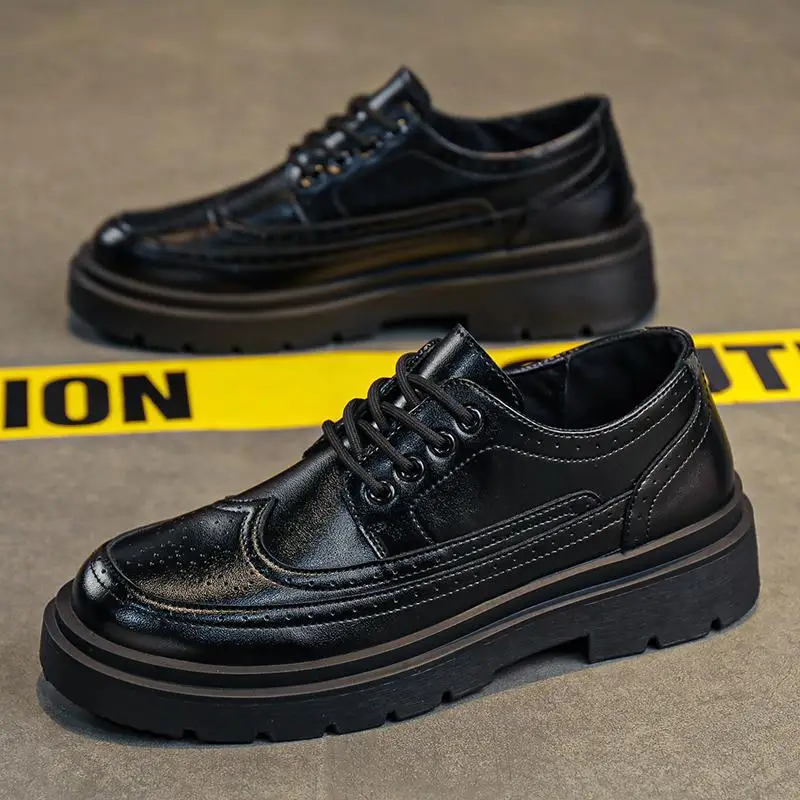 

Кожаные туфли мужская летняя Деловая одежда в британском стиле деловые повседневные туфли мужской костюм черные свадебные туфли для жениха
