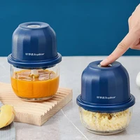  Royalstar Wireless Electric Special Garlic Puree Artifact Household Garlic Manual Meat Grinder Baby Complementary Food 1