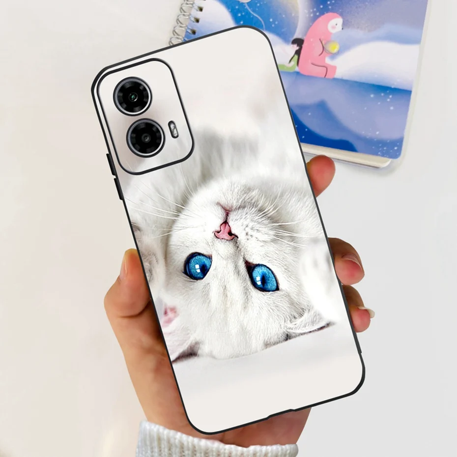 Cute Love Pattern Soft Silicone Phone Case - Stylish & Durable Back Cover