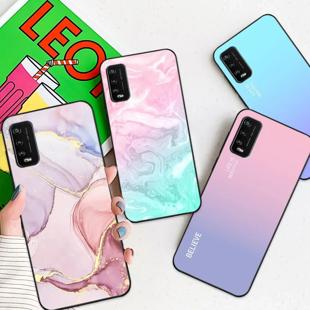 Stylish TPU Soft Silicone Fashion Phone Case with Cute Back Cover Design