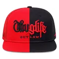 Red and Black Mesh