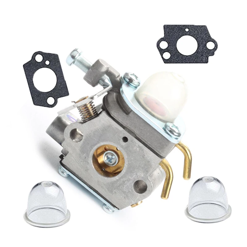 

Carburetor Mount Gasket Primer Bulb Kit For Homelite UT-08580 UT-08981 26cc Blower 308054001 C1UH142 H142 L6YT Spare Accessories