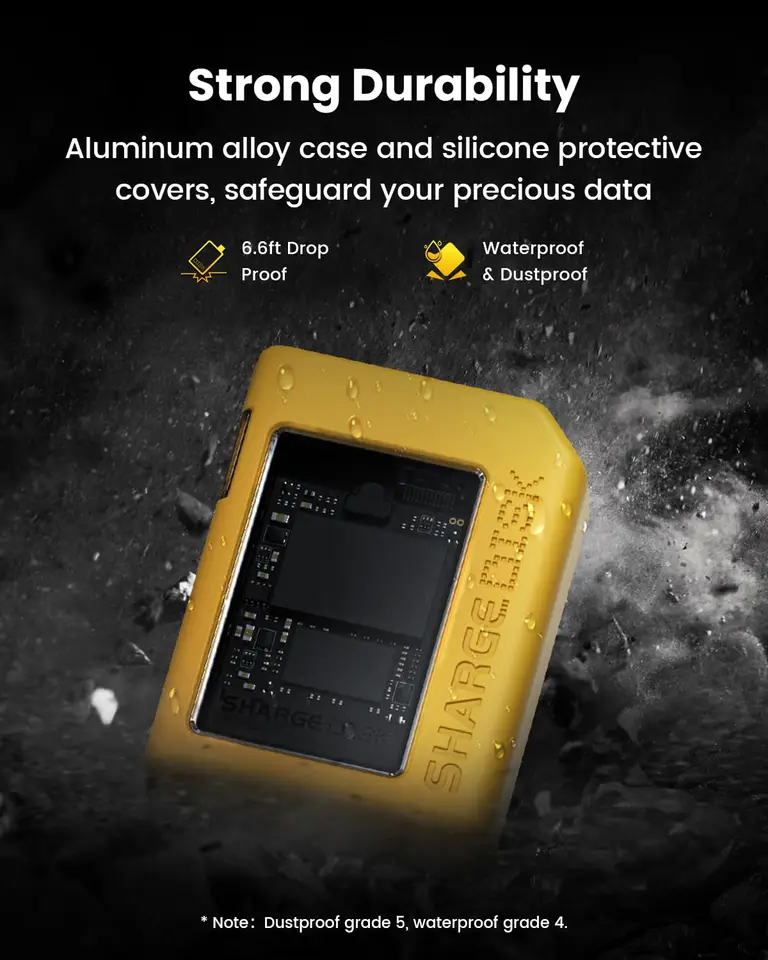 SHARGE M2 SSD Case 2230 M.2 NVMe SSD Enclosure USB 3.2 Gen2