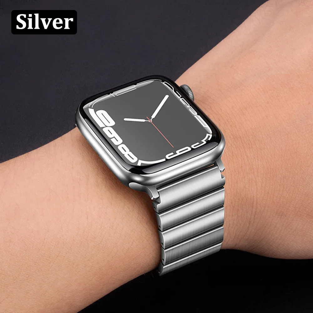 Apple Watch ultra 49mm シルバー（シルバー ブラックベルト