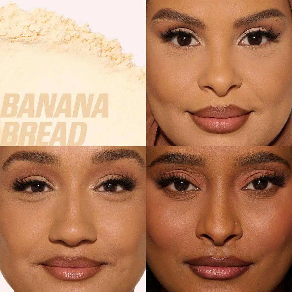 Huda Easy Bake Loose & Setting Powder Long Lasting Oil Control Matte Waterproof Brightening Loose Powder Makeup Cosmetics