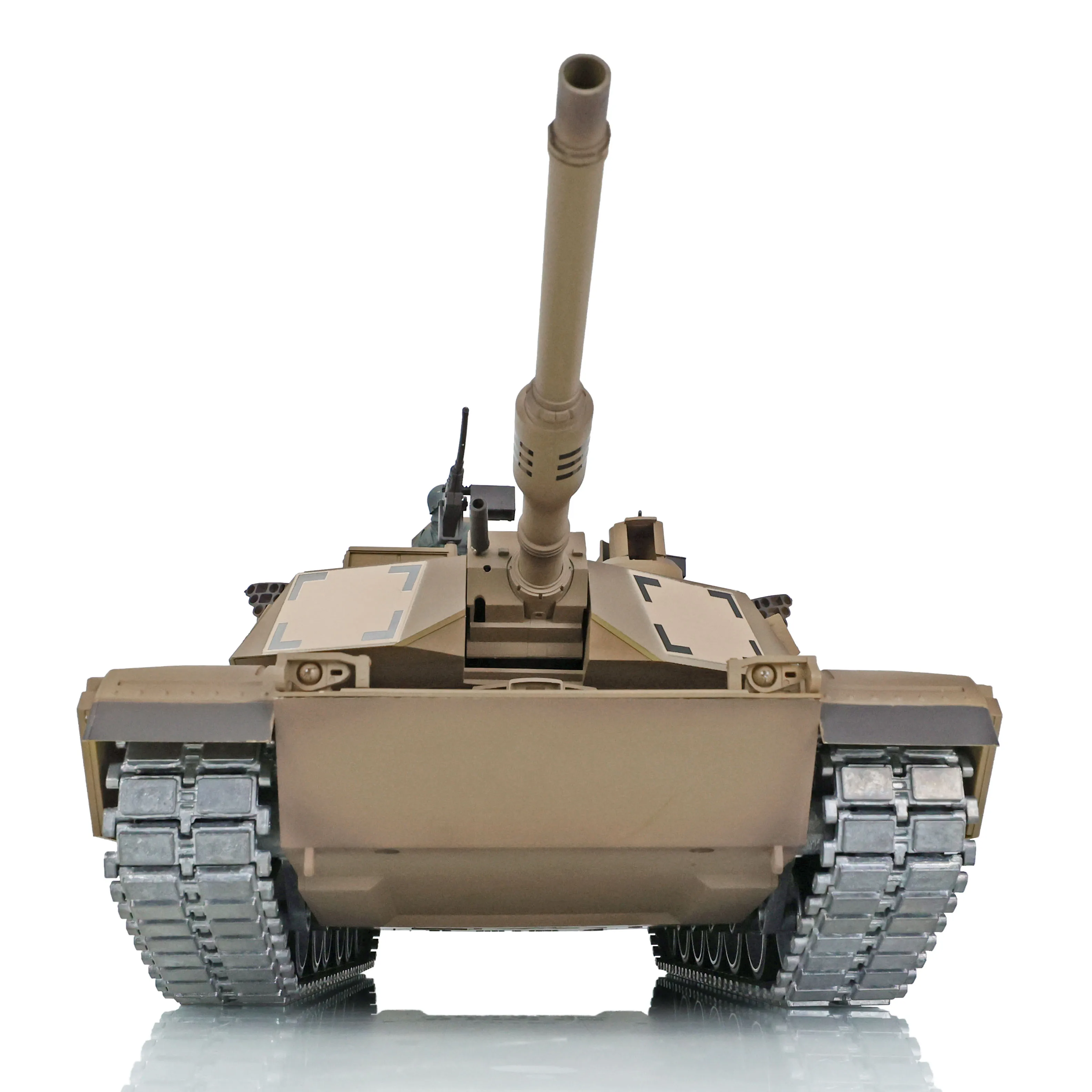 Heng Long 1/16 7.0 Customize Abrams Tank RC Remote 3918 360° Turret Barrel Recoil TH17803-SMT4 2