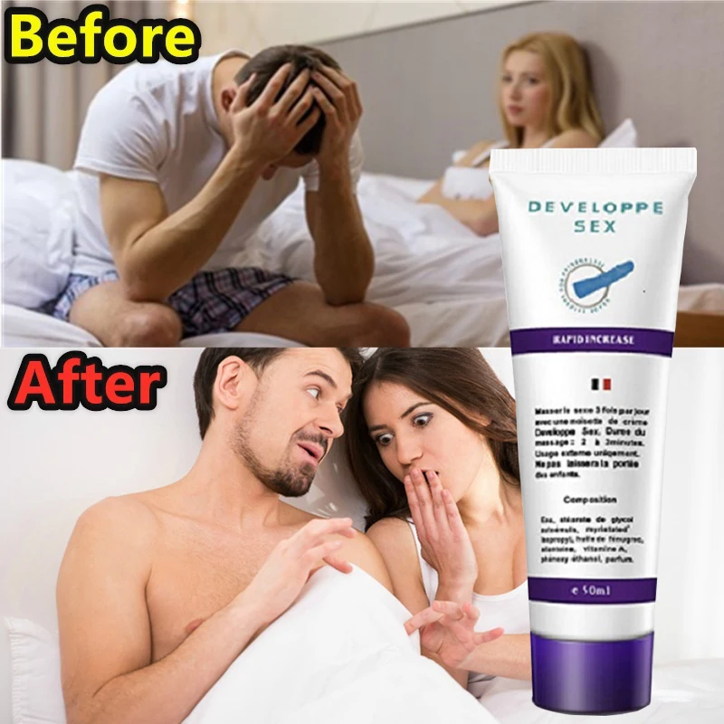 Penis Enlargement Cream Male Extender Erection Enhancer Lubricant XXL Cream Lasting Erection Penis Enlarge Enhancer Gel 50ml