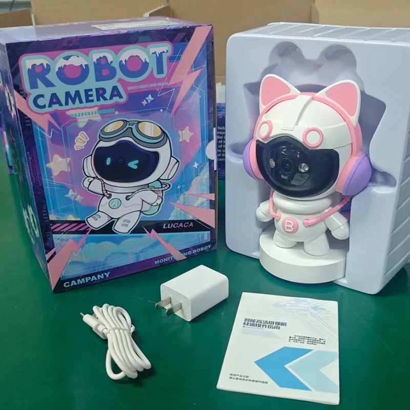5MP Robot PTZ Surveillance Camera 2.4G/5G WIFI Robot WiFi IP