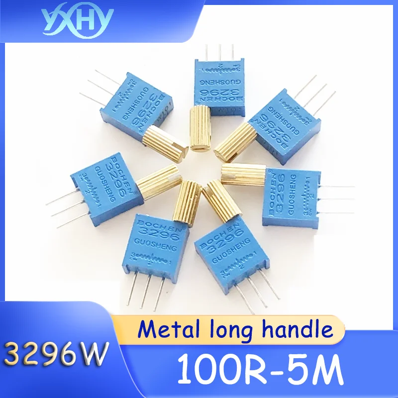 50 Pezzi Potenziometri Multigiro 3296X-103 10K Ohm – Regolabili Di Precisione SMW