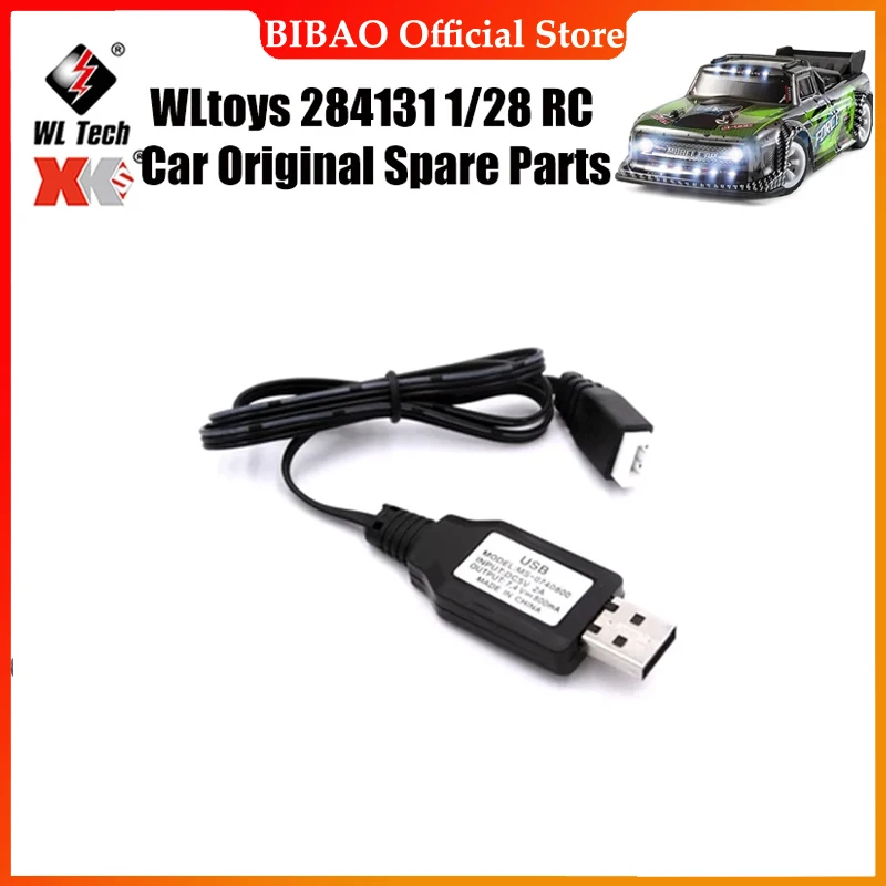 

WLtoys 284131 1/28 RC автомобиль оригинальные запасные части 7,4 V-USB зарядный кабель запасные части