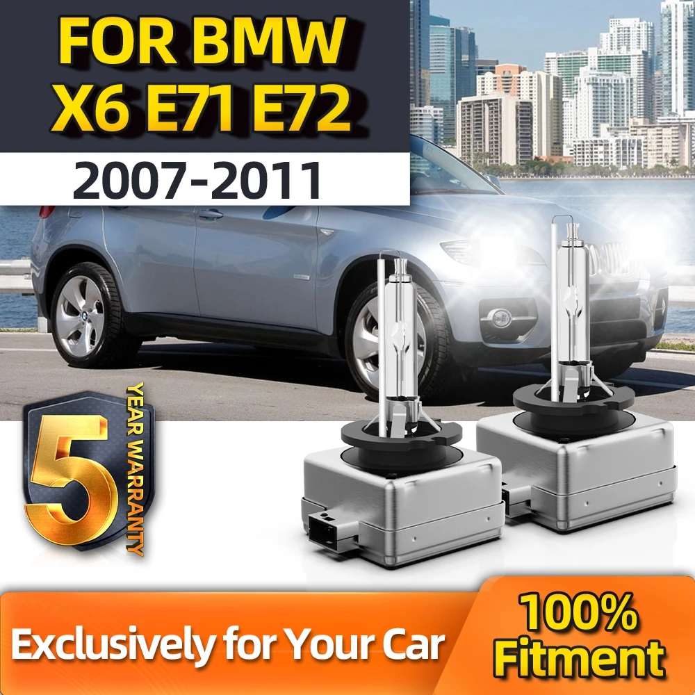 

Crossfox 12V 35W Plug&Play Xenon HID Car Bulb D1S No Error 6000K CSP Chips For BMW X6 E71 E72 2007 2008 2009 2010 2011