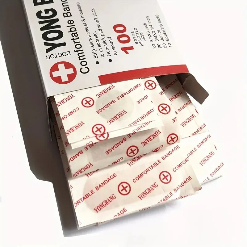 Medical Bandaids 150pcs Large Capacity Five Styles Four Shapes Suitable for Various Scenarios