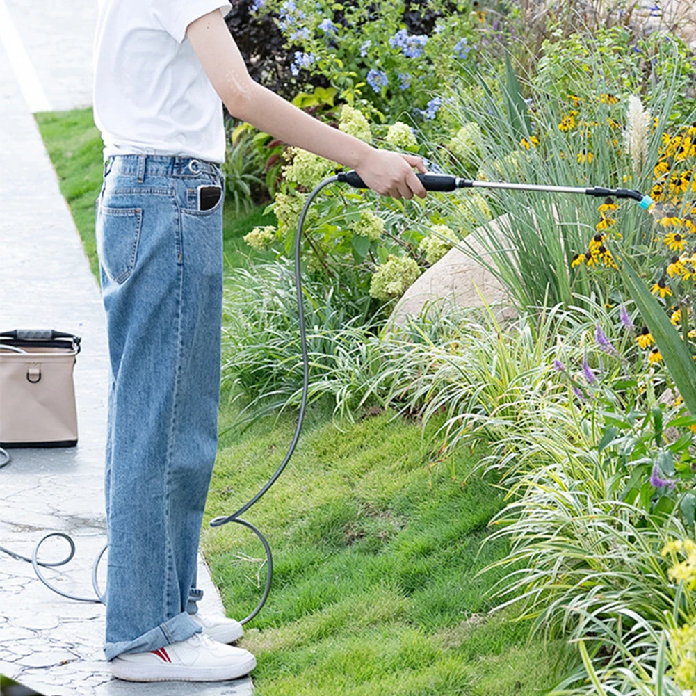 Electric Plant Sprayer Garden Sprayer 2 Nozzles 2/4/6/10M Hose