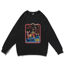 

Tag Youre It Pullover Funny Men's Women's Loose Retro Sweatshirt Man Oversized Pullovers Men Women Homme Harajuku Sweatshirts
