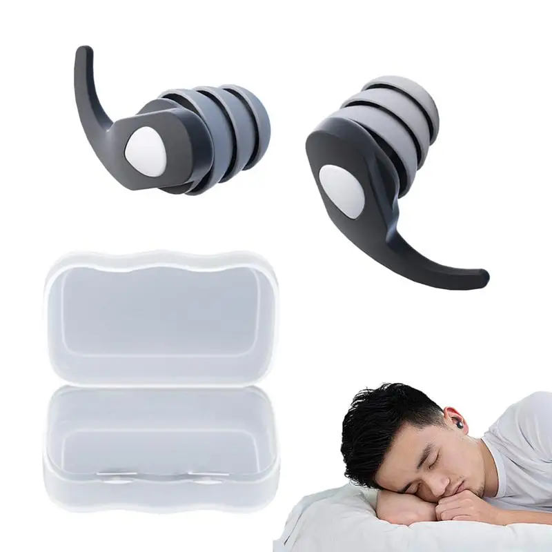 

Sleep Ear Plugs High-Fidelity Hearing Protection High-Fidelity Silicone Comfortable Ear Plugs 25Db Noise Reducing Earplugs With