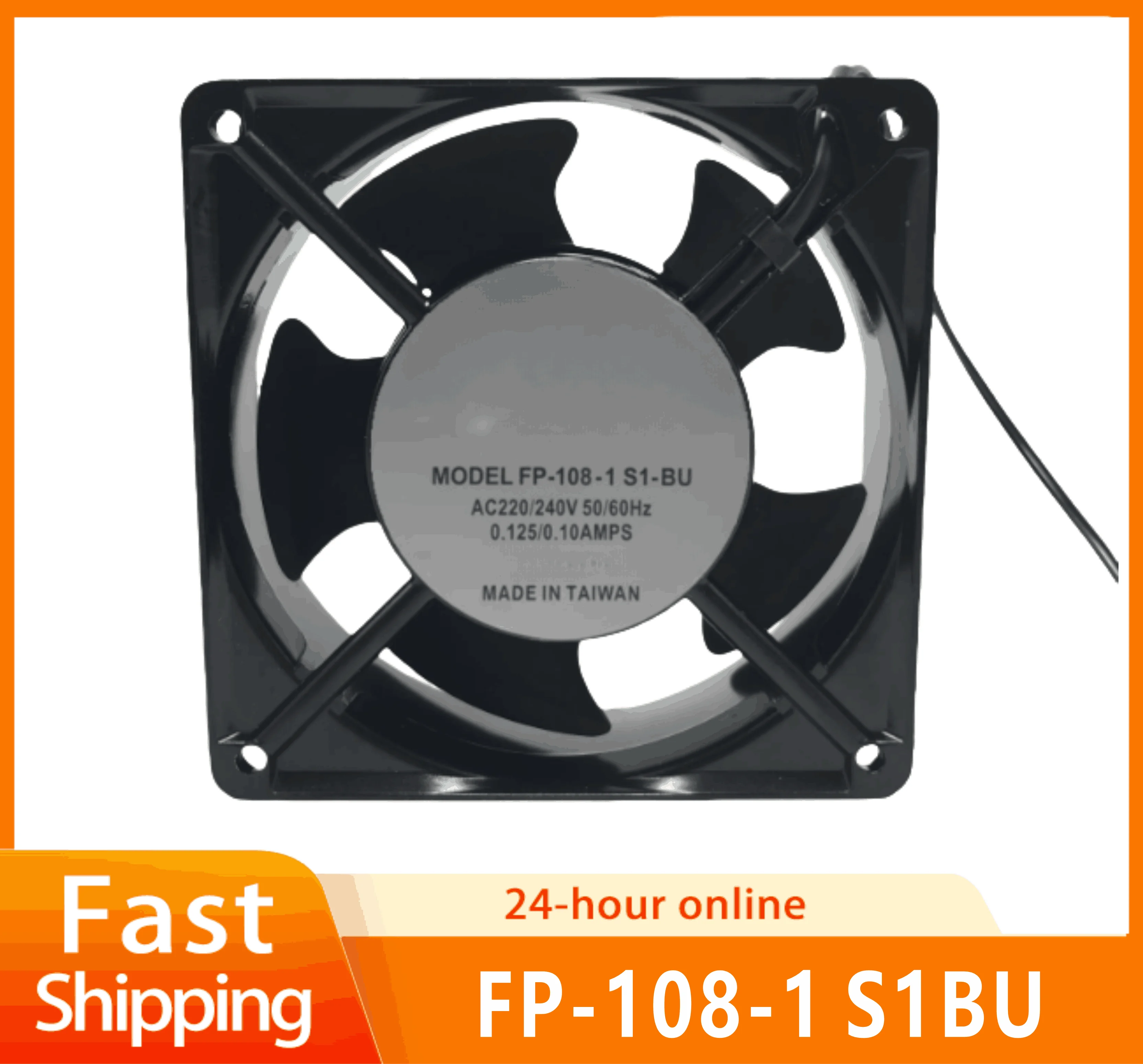 220/240V 120mm Lüfter FP-108-1 S1B U – 120x120x38mm, 0.13/0.12A, Kühllüfter Für Geräte & Gehäuse