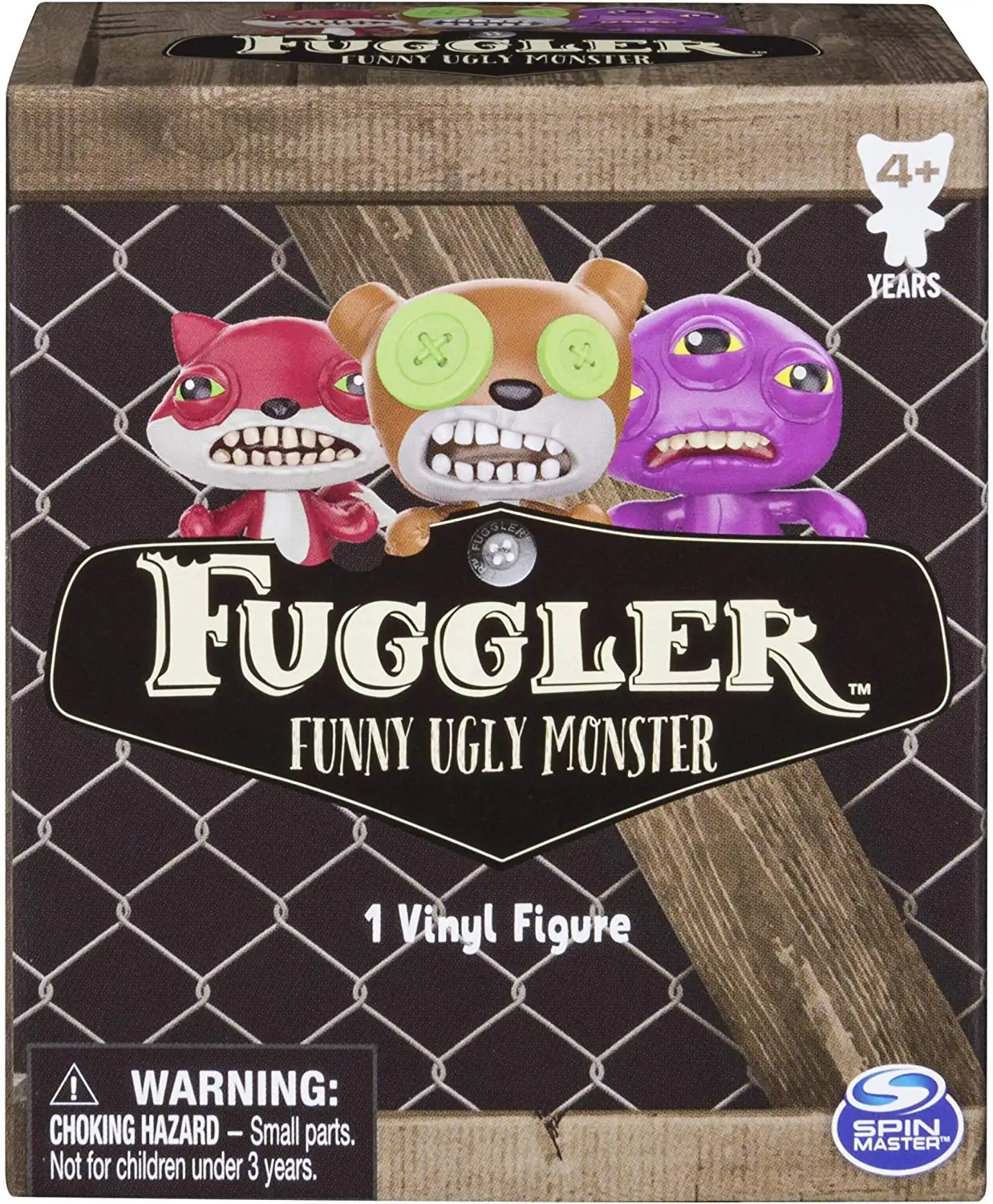 thumbnail image 1 of Original FUGGLER Lindo Monstruo de Dientes Horror Divertido Feo Muñeco Monstruo de 3 Pulgadas Modelo Hecho a Mano Juguetes Regalos Navideños para Niños, 1 of 5